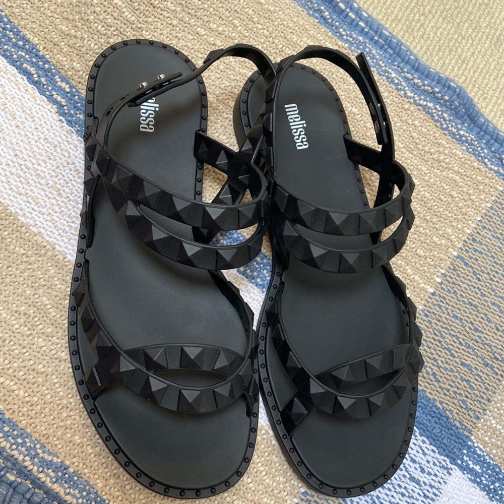 Brand new never worn Melissa jelly sandals